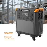Generador de estación de energía portátil de onda senoidal pura 3000W para uso de emergencia en interiores al aire libre