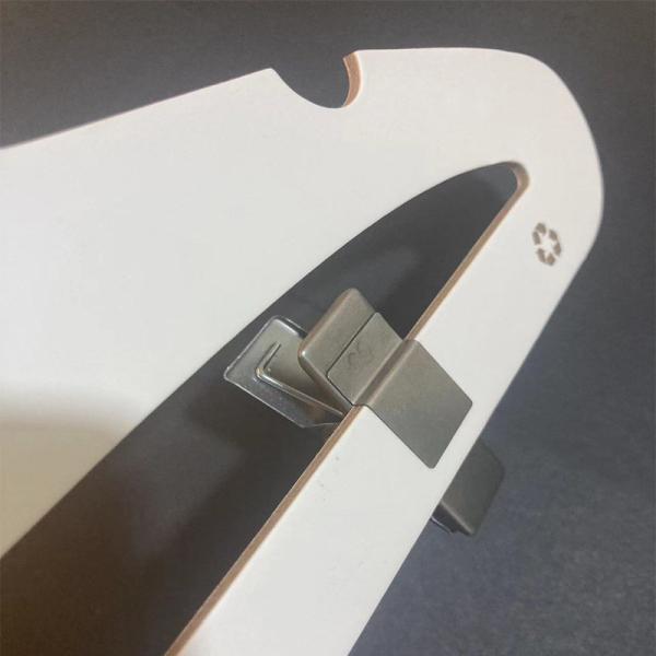 Customized Cardboard Pants Hangers With Clip  | Custom LOGO Trousers Hangers