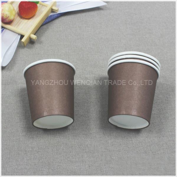 Wholesale Disposable Brown 3oz Single Wall Cup,Paper Cups For Coffee,Brown Paper Coffee Cups,Bulk Paper Coffee Cups