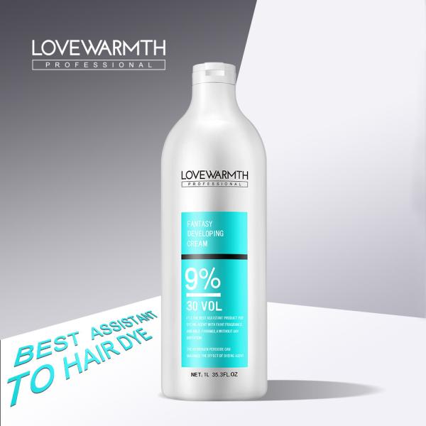 Oxidante de creme da cor do cabelo 1000ML do peróxido do salão de beleza com 5 anos de validez
