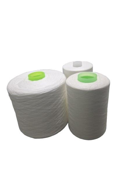 402 403 202 502 100 Fil de polyester étiré blanc brut Pour T-shirt Jeans Vêtements de sport
