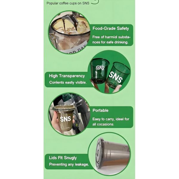 Disposable U Shaped Plastic Cups