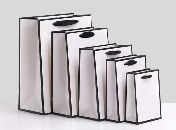 Custom Logo   mini gift bags packaging for handbag  shopping paper bag