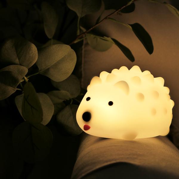 Hedgehog Rechargeable Night Lamp Energy Saving Home Decor For Baby Kids Children Sleep Training