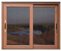 Aluminium Fly Screen Windows Corrosion Resistant Color Customized