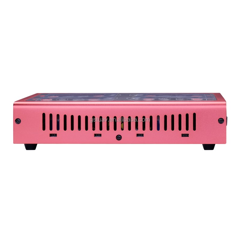 EV-PEAK  CQ3 100W X 4 RC Multi-Functions 4 Channel Smart Intellgents Balance Charger for Lipo LIHV LiFe NiMH NiCd Pd Battery UAV