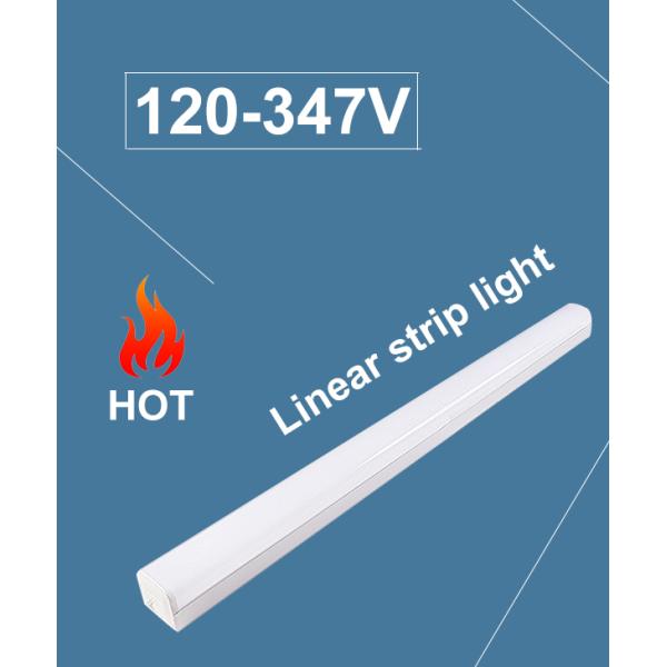 PC Material 25W 3CCT 2FT LED Linear Strip Light Fixtures for Commercial and Industrial