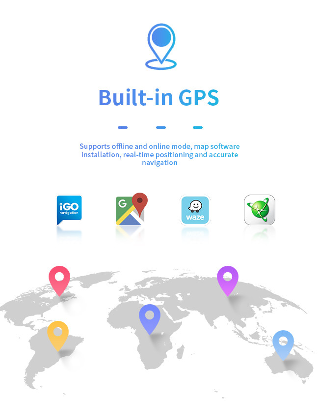 Навигации GPS автомобиля WiFi 4G Carplay HD экран аудио большой навигация андроида 12,3 дюймов всеобщая