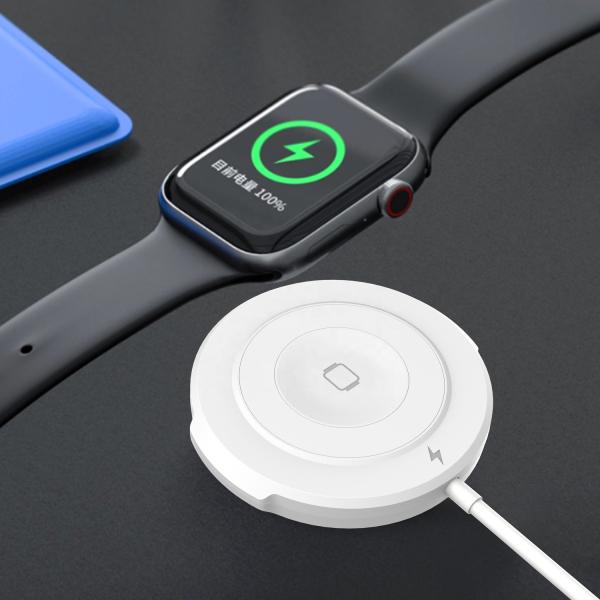 ABS Magnetic Wireless Chargers Station 8mm Charging Distance Watch Use