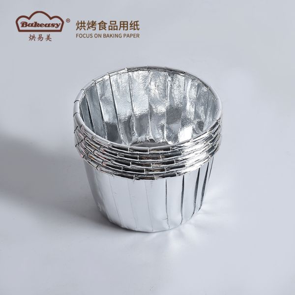 Rolled Rim Muffin Cup for Cupcakes Greaseproof & Disposable Premium Food-Grade Liners