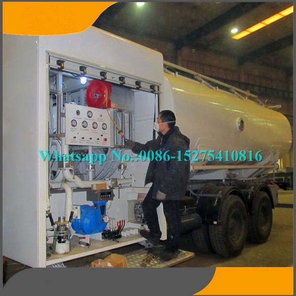 caminhões móveis de aço inoxidável de Refueler dos aviões do caminhão do objetivo especial das rodas 6x4 10