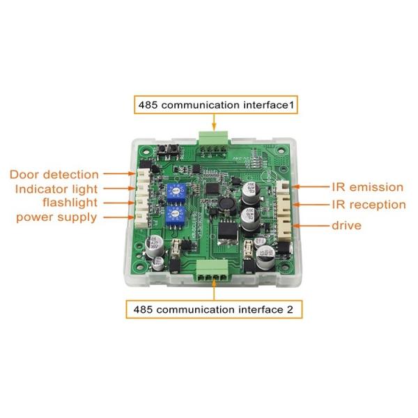 система Pcb дистанционного управления 0.8kg 21.8x10.6cm электронная запирая