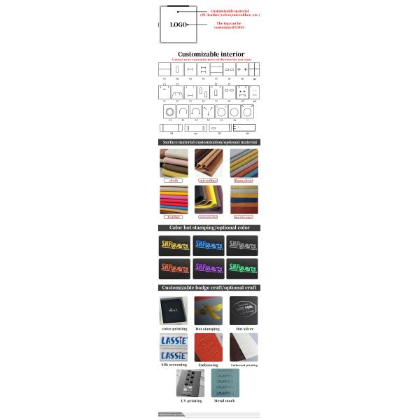 Caja de almacenamiento de joyas de cuero de microfibra verde para collar de perlas 20*23*5cm Hanhong Custom