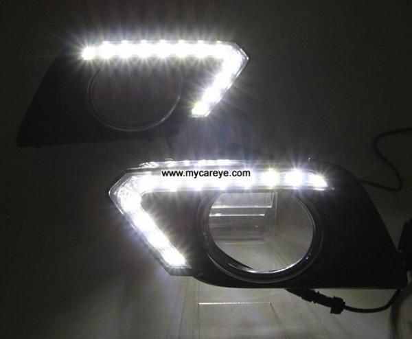 Nissan X-Trail DRL LED Daytime Running Lights Car turn signal indicators
