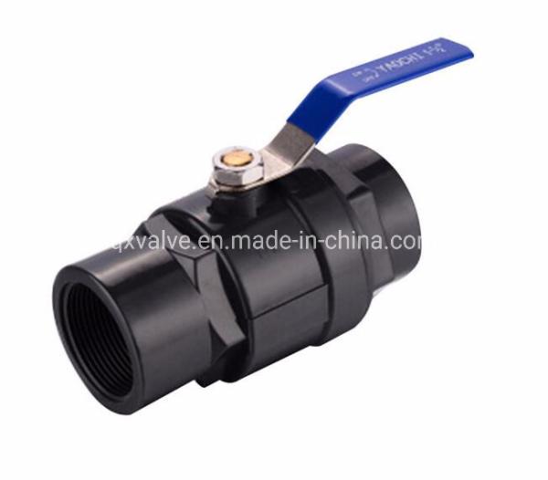 Manual Driving Mode QX11 1/2 to 4 Design Plastic Two Pieces Ball Valve