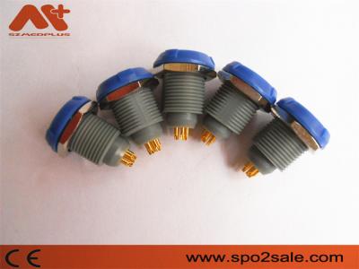 (G51M07-P05LJG0-0060) soquete plástico do único entalhe do pino do impulso 5 da tração 1P, plástico, azul