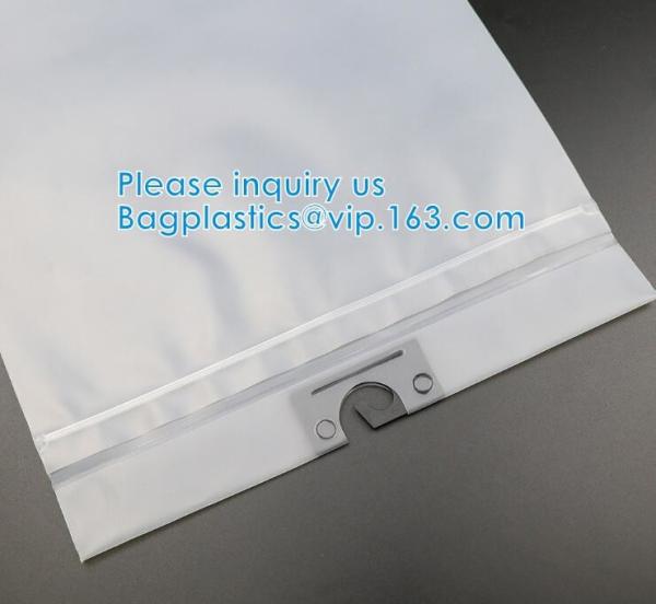 100% ECO-Friendly Men'S Underwear Storage Packing Pouch Bag With Hanger Hook, Garment Packaging Bag Swimsuit Bag