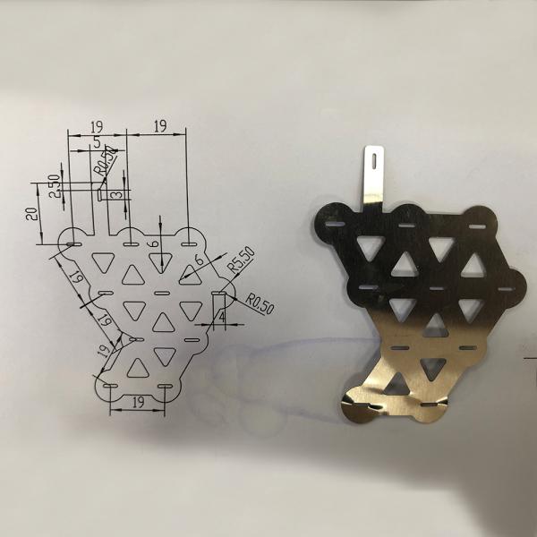 Мобильный металл силы штемпелюя металлический лист серебра никеля частей 18650