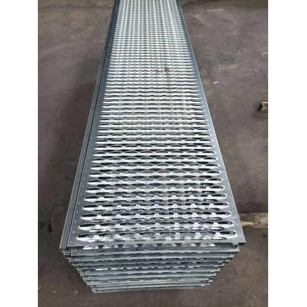 Распорка сжатия проступей лестницы планки Nonslip скрежеща гальванизированную металлическую пластину