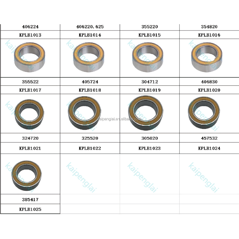 KPL New AC Compressor Release Bearing 35*52*12mm for Car Air Conditioning Parts 355212 B1007