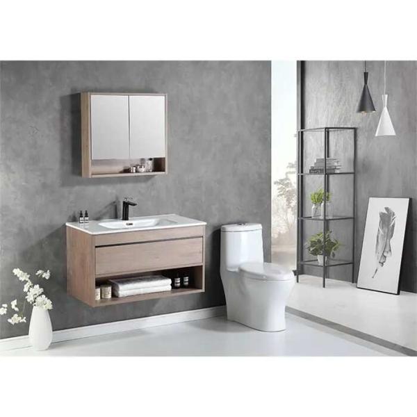 CAD Drawing Ceramic Bathroom Vanity Cabinet Wall Mounted