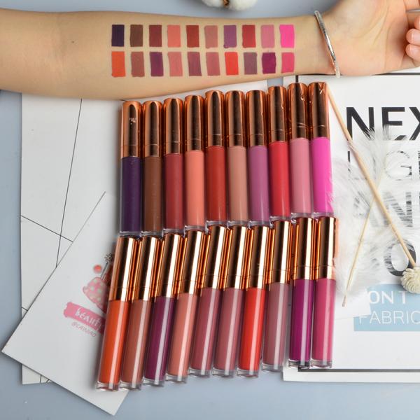 Waterproof Long Lasting Matte Lipstick , Makeup Lip Gloss 3 Years Warranty