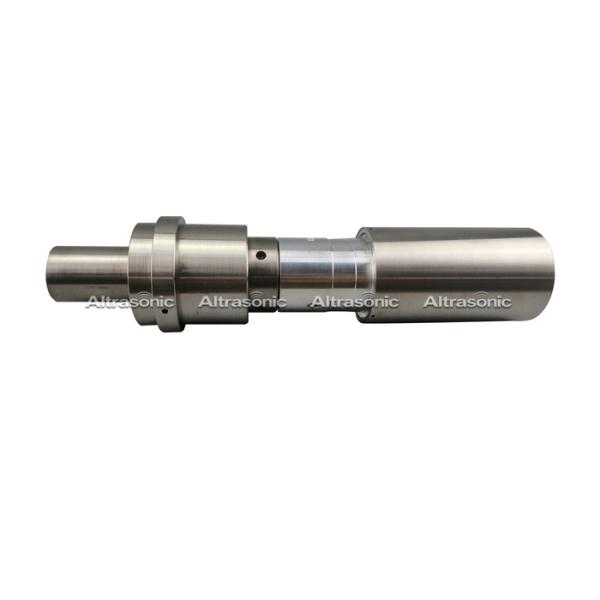 20 Khz Ultrasonic Welding Transducer With Steel Booster Replacement Rinco Type