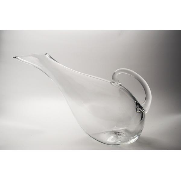 2000 Ml Slanted Glass Wine Decanter