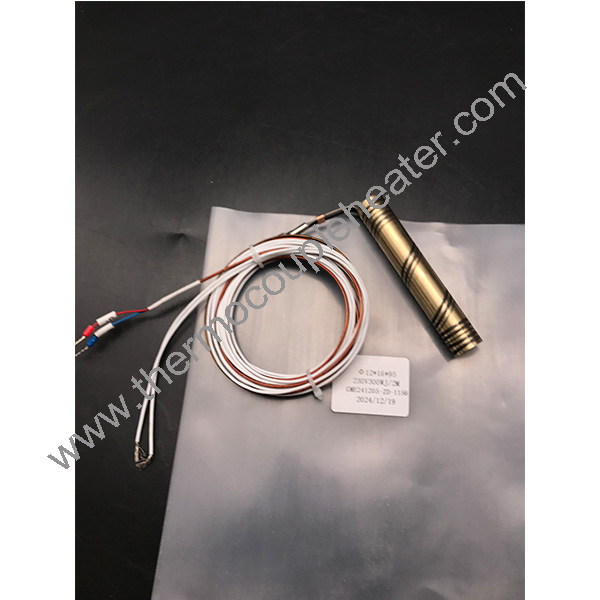 Press Brass Tube Coil Heaters For Hot Runner System With Extermal Thermocouple Type J