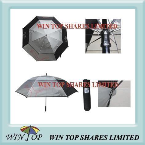 PVC and Pongee Golf Umbrella