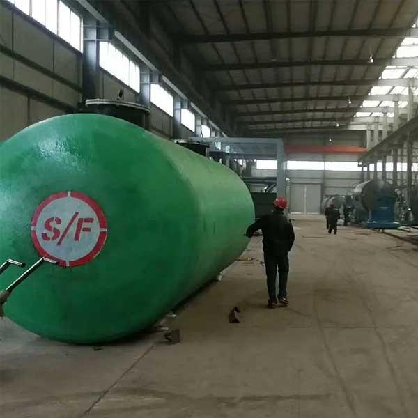 30000 Liter Fuel Oil Storage Tank 60000 Liter Horizontal Underground