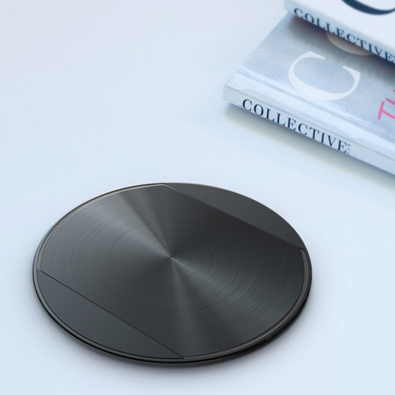 заряжатель радиотелеграфа ремесла текстуры CD 10W настольный ультра уменьшает быстро поручать