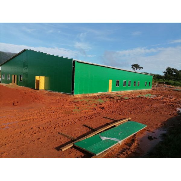220V Insulated Prefab Modular Office Rockwool Panel Temporary Housing