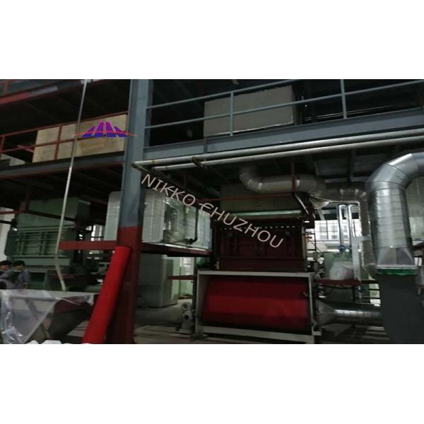 2400mm Hydrophobic Non Woven Fabric Production Line Machinery High Speed