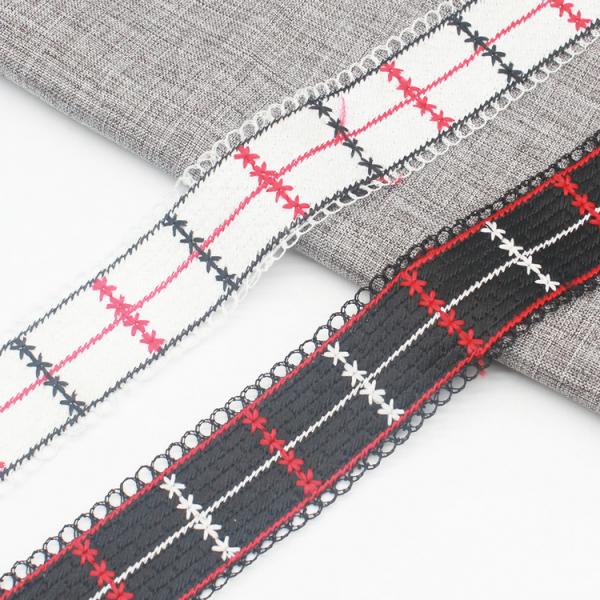 Подгонянная лента Webbing квартиры ткани 37mm поли для рюкзака