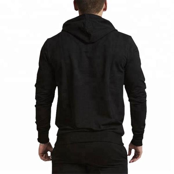 Custom Sports Gym 100 Percent Cotton Pullover Hoodie Regular Sleeve For Men