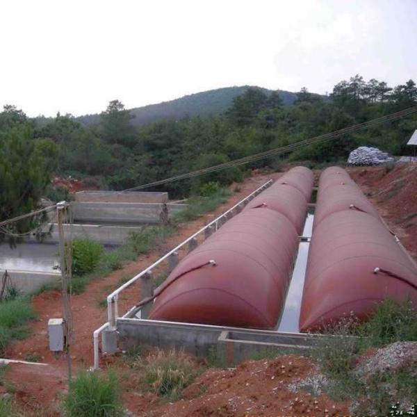 PVC Membrane Red Mud Biogas Cover Acid Resistant For Biogas Plant Storage