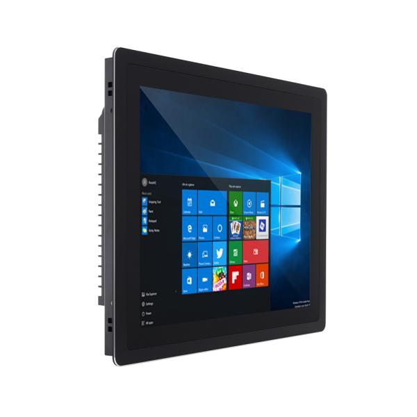 Pantalla táctil PC de aleación de aluminio Casilla VGA Display 3G Linux Embedded Computer Kiosk Monitor Stock