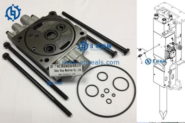 PC120 Komatsu Excavator Parts Breaker Hydraulic Control Valve Anti  Corrosion
