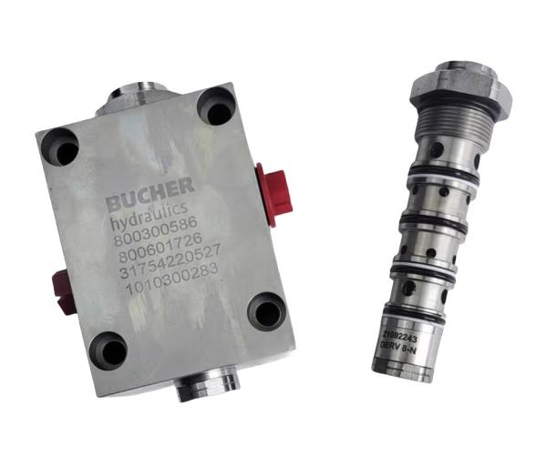 1010300782 1010300283 Zoomlion Crane Parts Insertion Bidirectional Hydraulic Lock / Buch DERV8-B