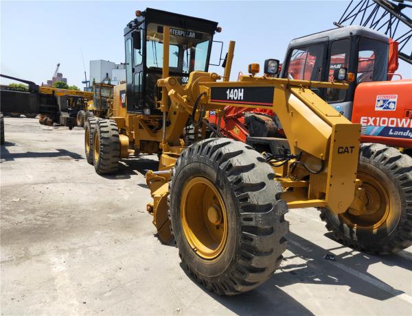                  Beautiflu Used Motor Grader Caterpillar 140h, Top Sale 140g 140h in Stock             