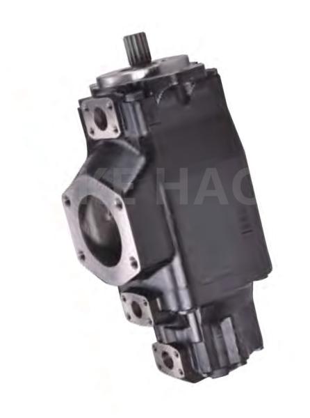 Série de aço inoxidável do、 T7 do、 T67 da bomba de engrenagem T6 do cartucho triplo da bomba de aleta