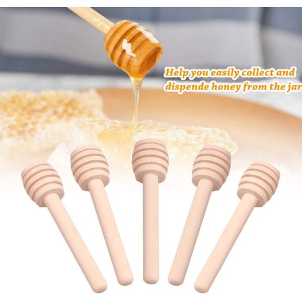 Ковш 3 утварей кухни сота дюйма ручек меда бамбуковых деревянный