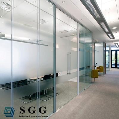 home office partition wall glass (5mm,6mm,8mm,10mm,12mm,15mm,19mm)