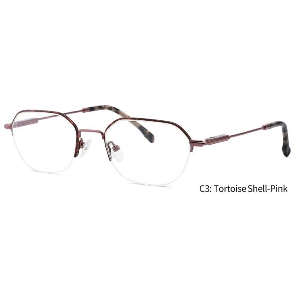 оправа Miopia половины женщин людей стекел чтения металла рамок стекел полигона оптическая