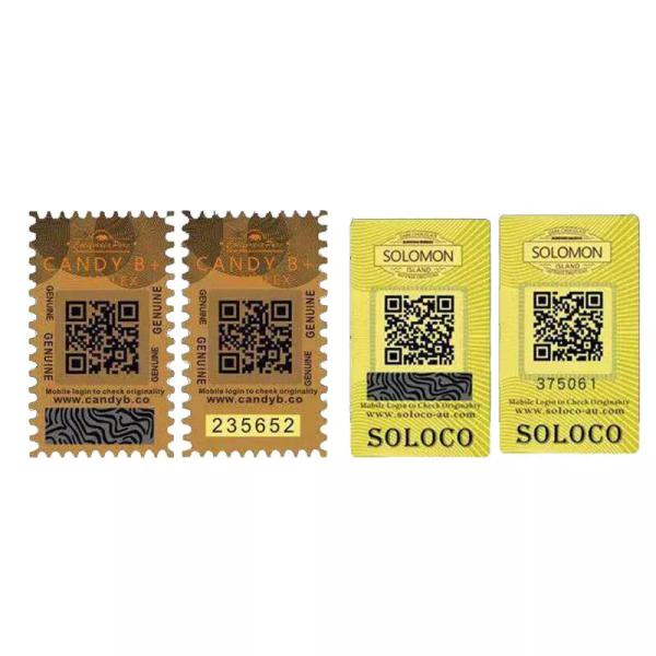 Custom Printing Tamper Proof Seal Sticker Holographic Logo Security Hologram Void Sticker