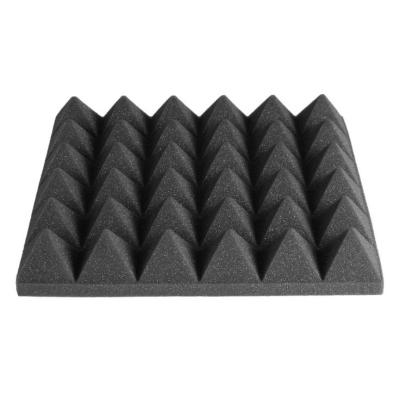 Mousse pratique inoffensive de studio de pyramide, mousse acoustique de triangle étanche à l'humidité