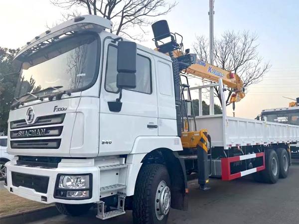 SHACMAN F3000 6x4 Crane Truck 340HP Euro II
