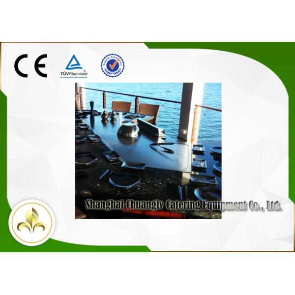 Форма моста таблицы электромагнитного гриля Hibachi японская варя для ресторана/гостиницы