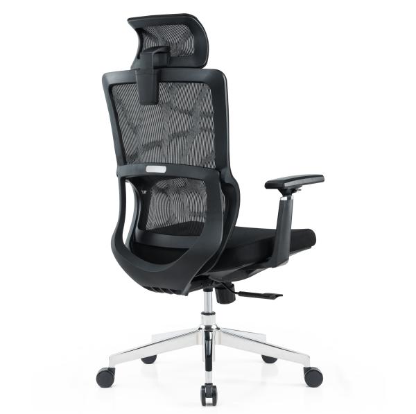 High Back Home Office Chair Parts Comfortable Ergonomic Mesh Office Chair